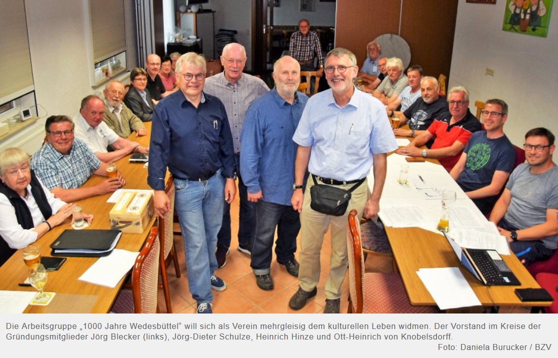 Gifhorner Rundschau - Erster Geschichtsverein in der Büttelei gegründet